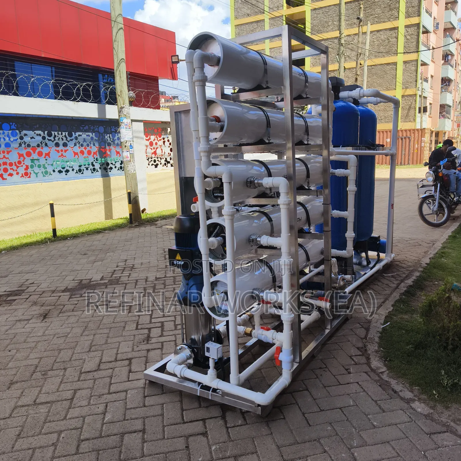 Advanced Multi-Stage Reverse Osmosis Systems (2000lph – 10,000lph)
