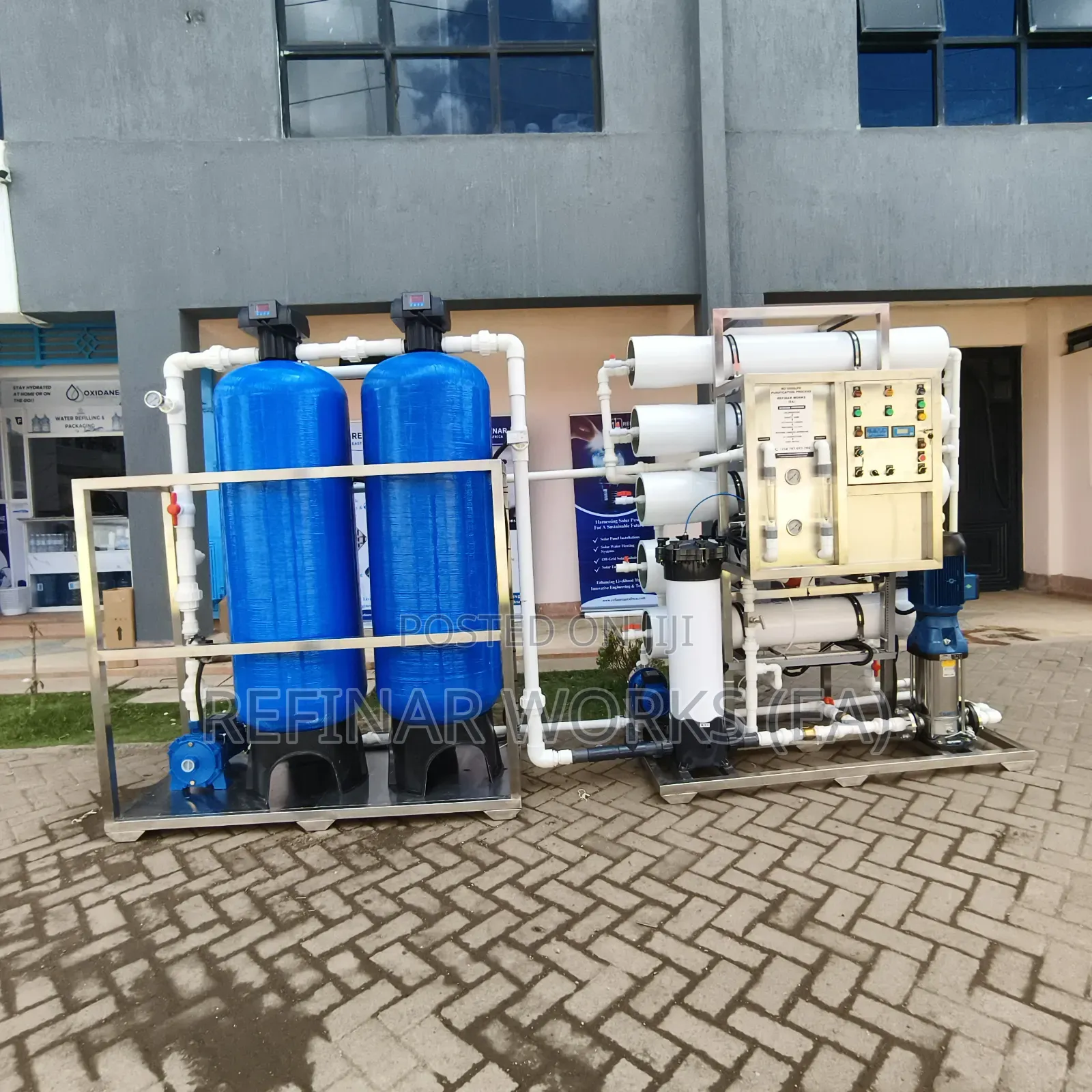 Advanced Multi-Stage Reverse Osmosis Systems (2000lph – 10,000lph)