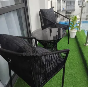 Outdoor Set With Fabric Cushion