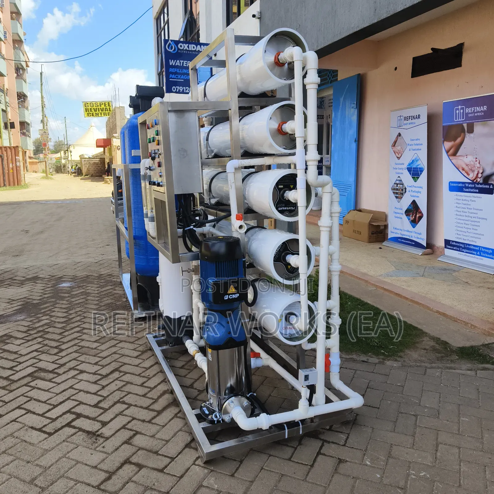 Heavy-Duty Reverse Osmosis Systems With Cip Quality Control Measures