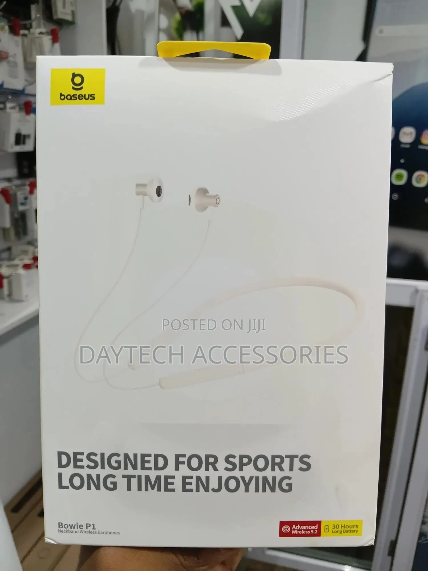 Baseus Bowie P1 Neckband Wireless Earphones-Cluster Black