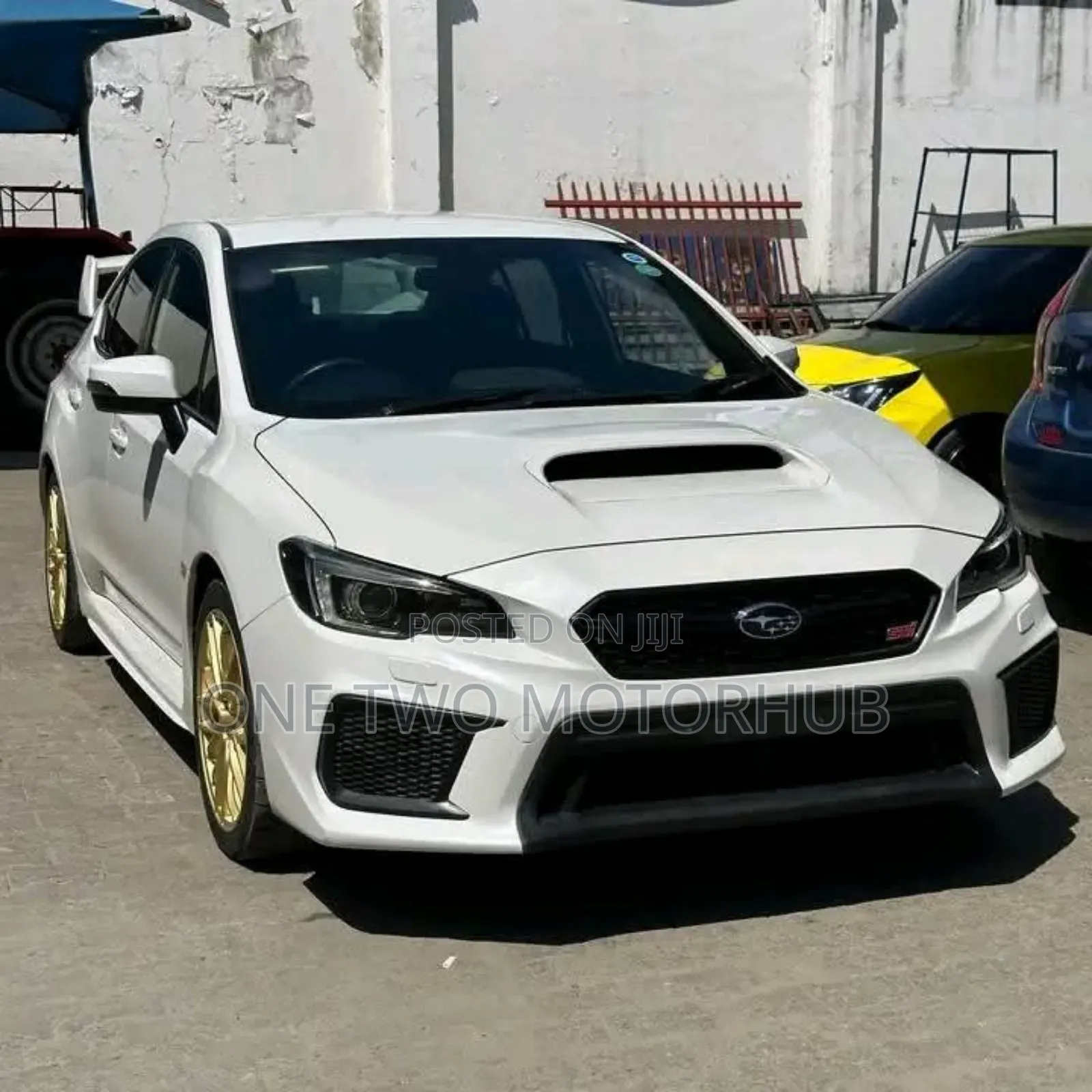 Subaru Impreza WRX STI 2014 White