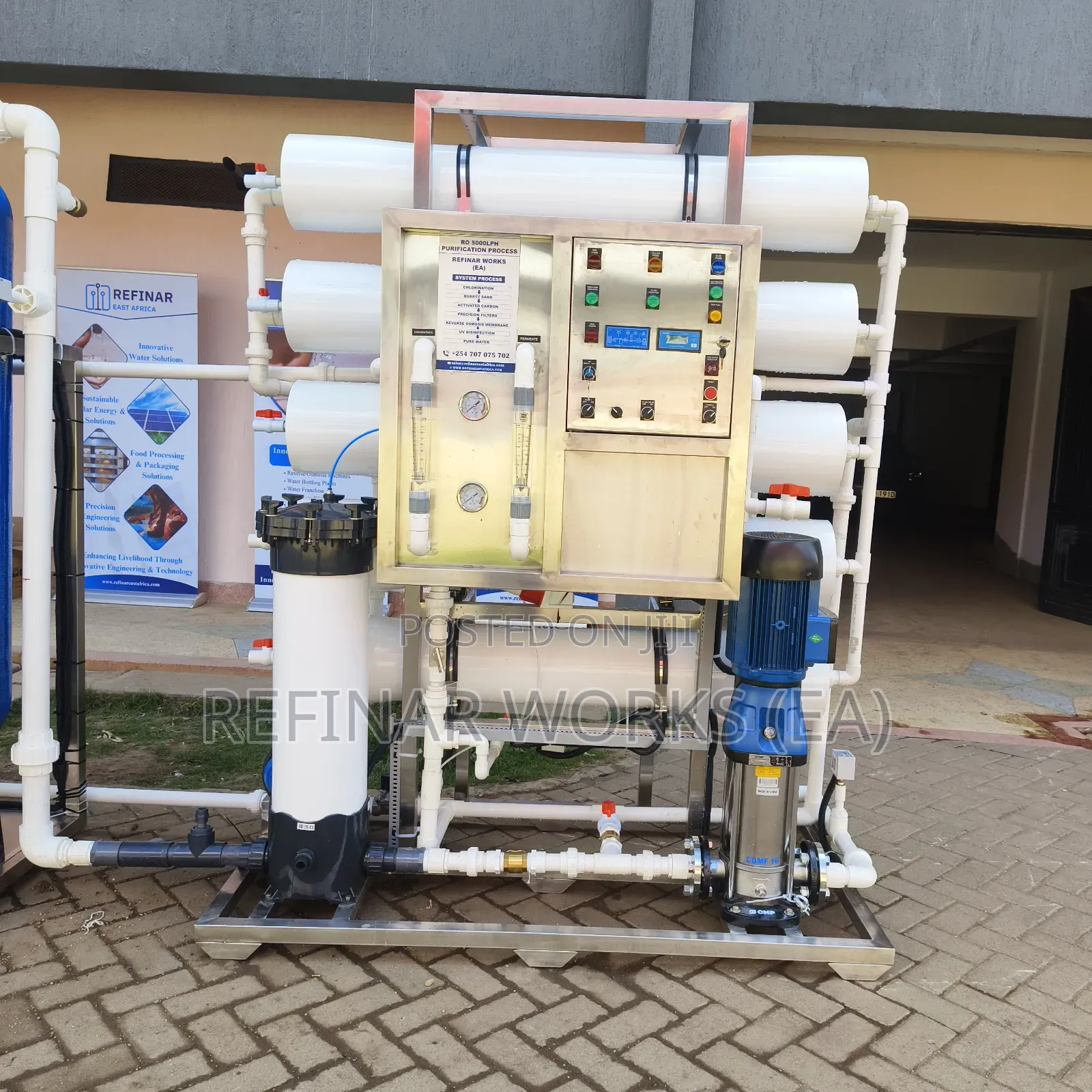 LPH Reverse Osmosis Water Purifier Systems - Industrial
