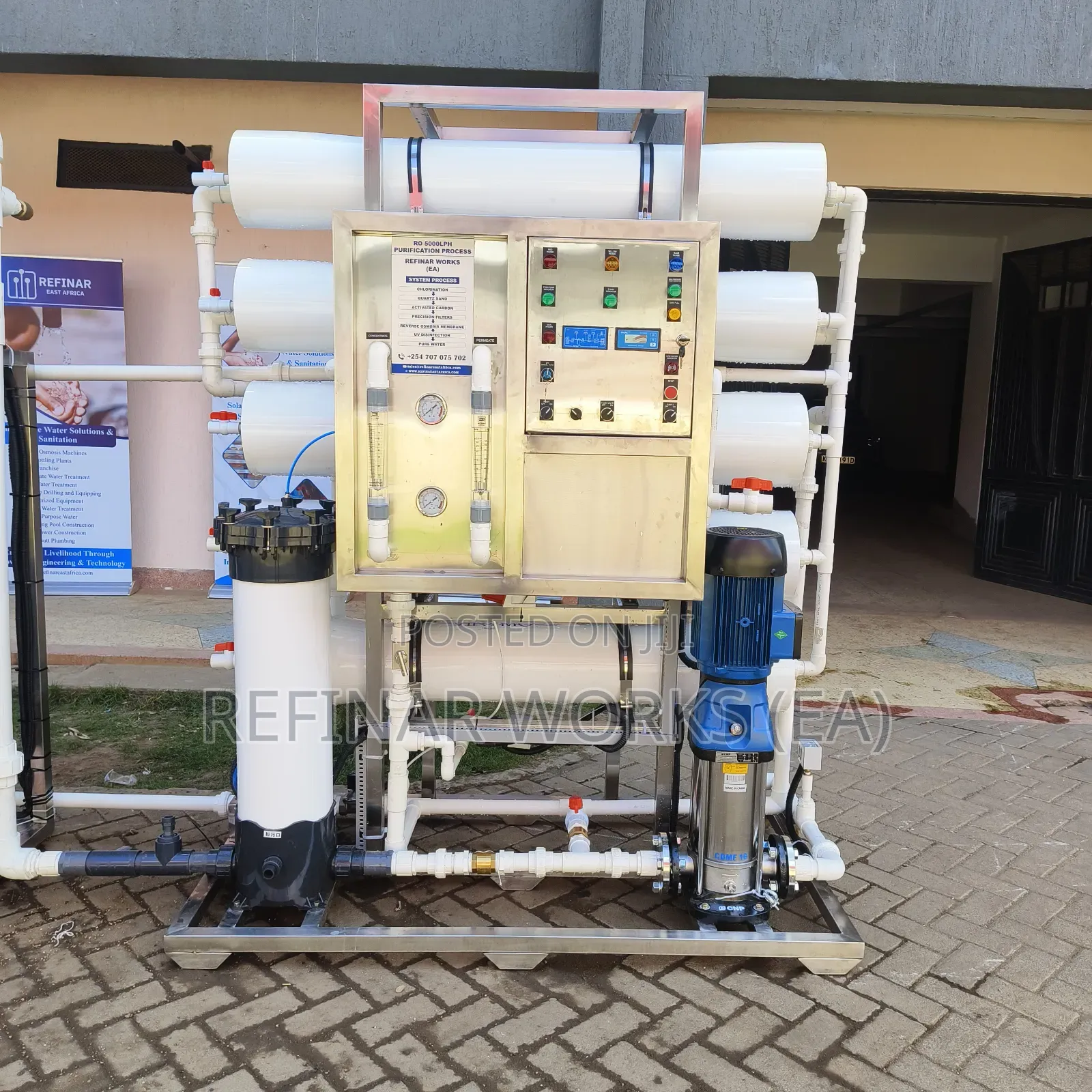 LPH Reverse Osmosis Water Purifier Systems - Industrial
