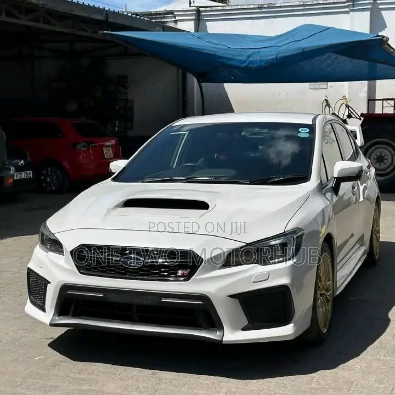 Subaru Impreza WRX STI 2014 White