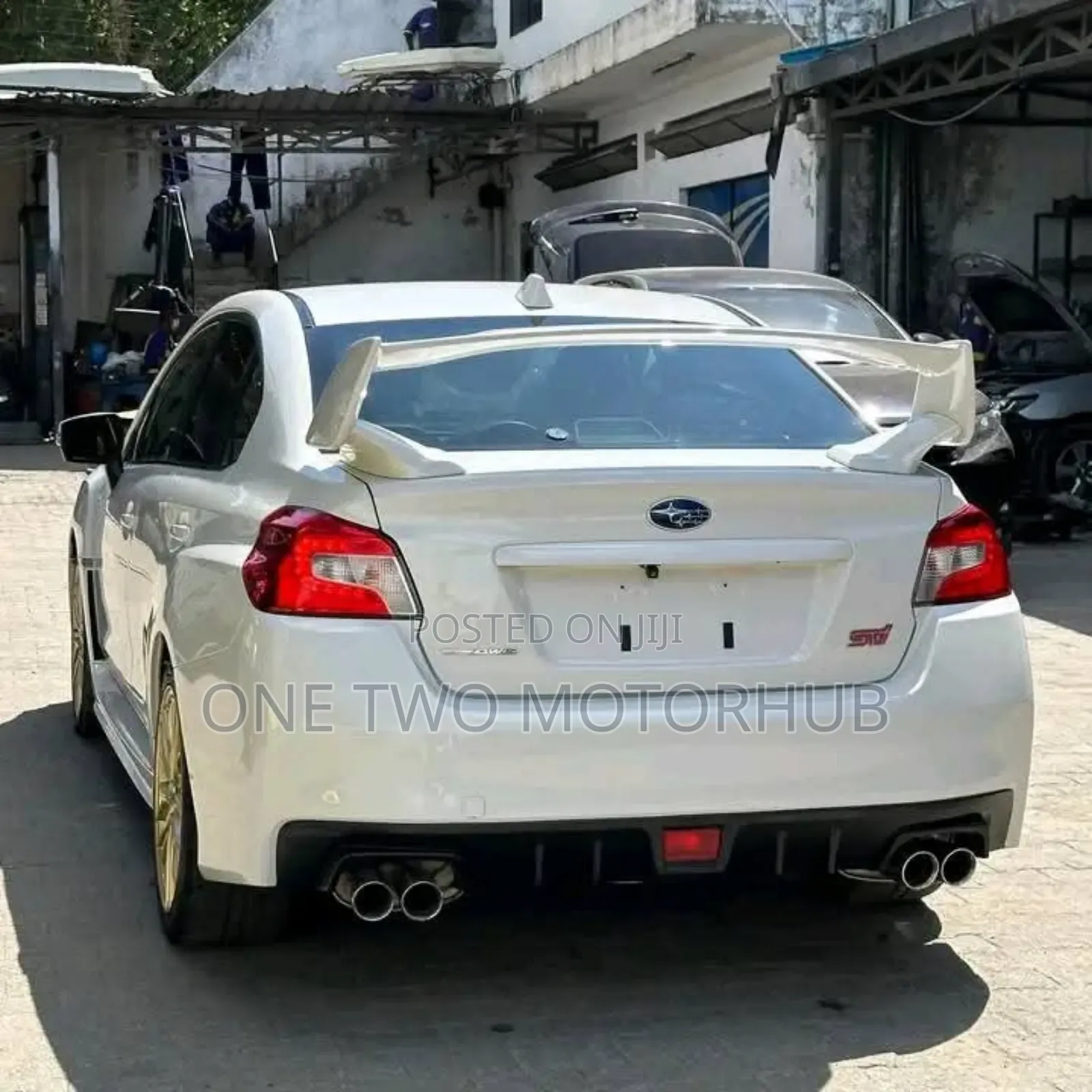 Subaru Impreza WRX STI 2014 White