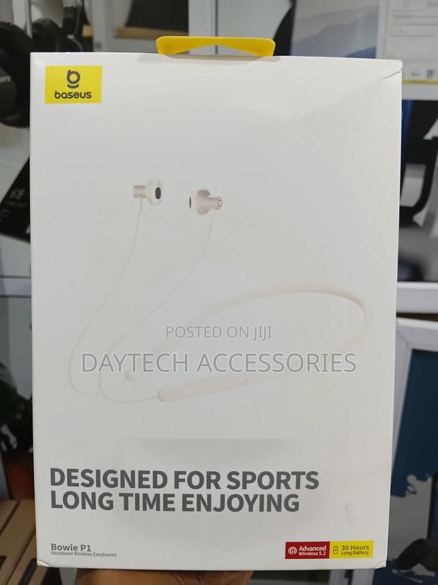 Baseus Bowie P1 Neckband Wireless Earphones, Bluetooth V5.2 in-Ear