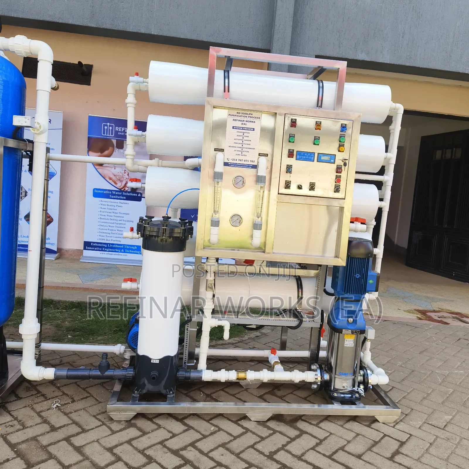 Highperformance Ro Water Purification Systems With Membrane Protection