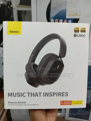 Baseus Bowie H1i Noise-Cancellation Wireless Headphones.