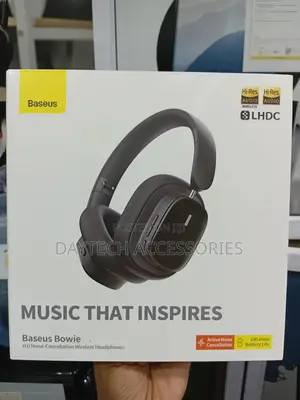 Baseus Wireless Headphones With Noise-Cancellation Bowie H1i (Black)