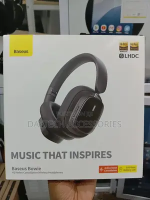 Baseus Bowie H1i Wireless Headphones - Anc Headset - Cluster Black