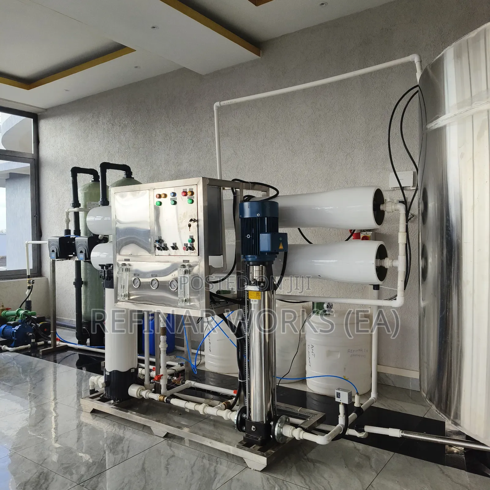 Industrial Ro Systems Uv Disinfection Digital Automatic Control