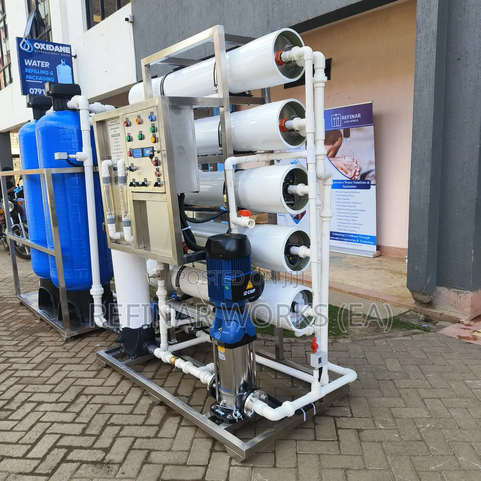 Industrial Ro Systems Uv Disinfection Digital Automatic Control