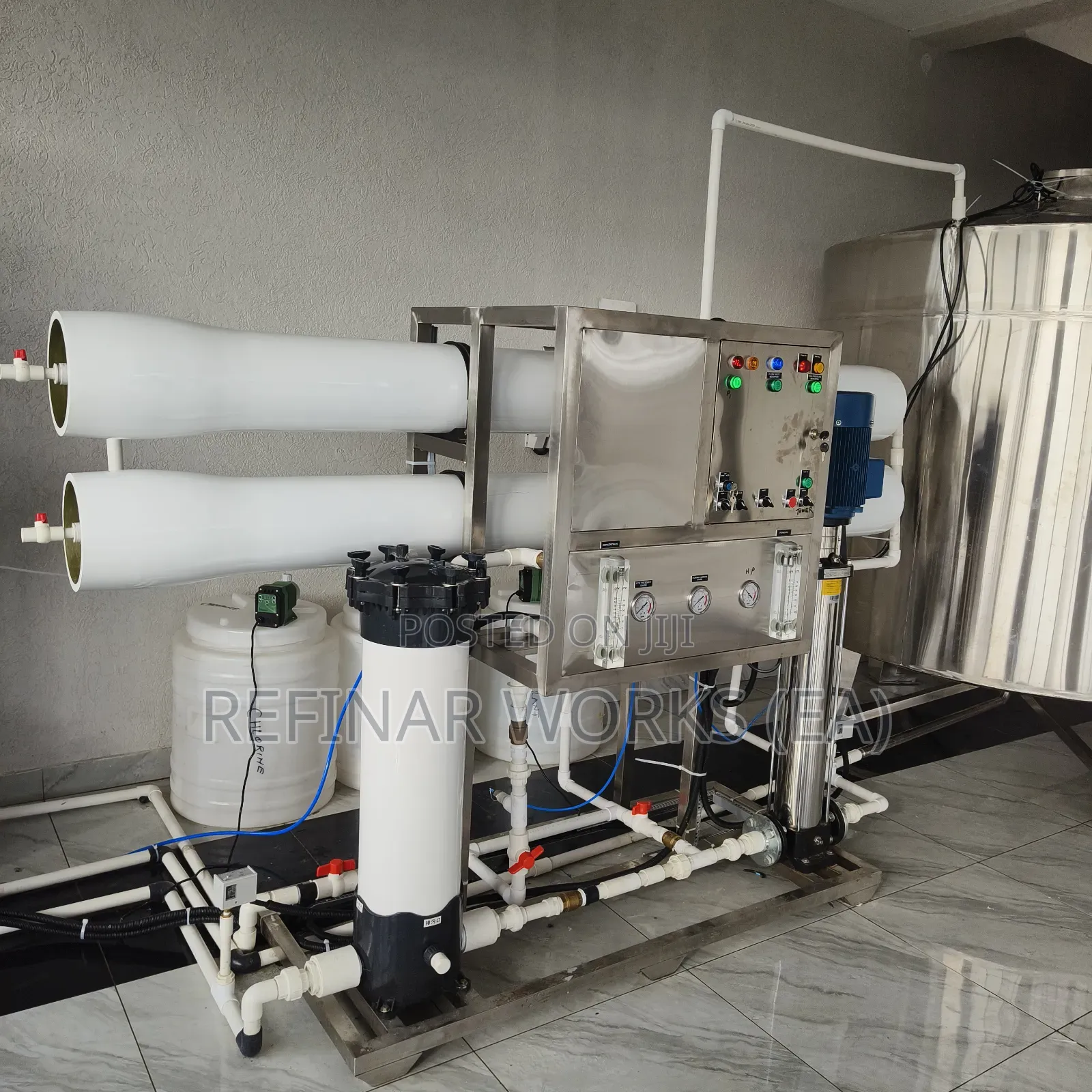 Industrial Ro Systems Uv Disinfection Digital Automatic Control