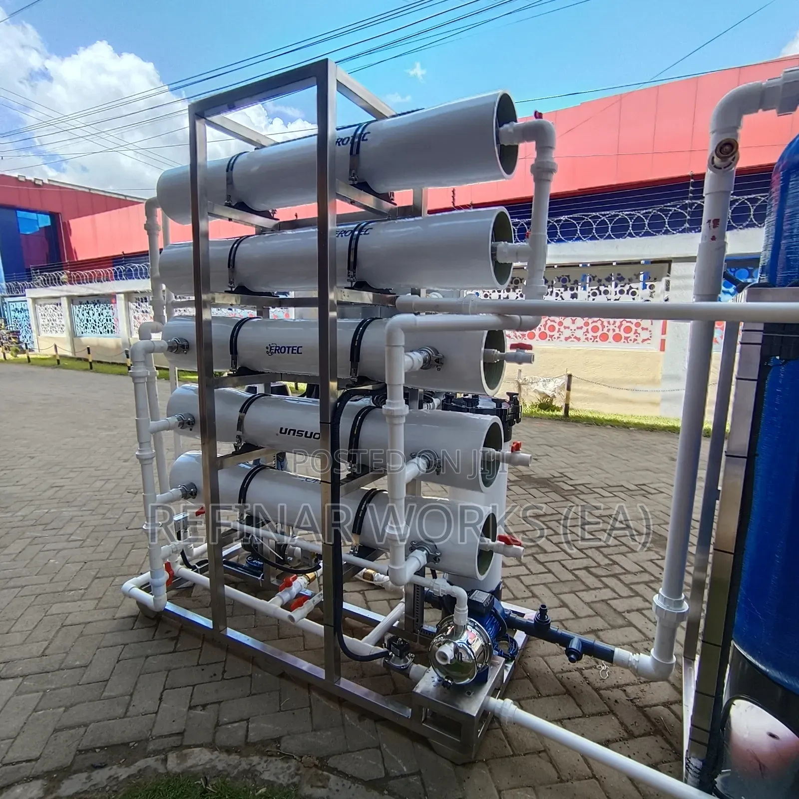 Industrial Ro Systems Uv Disinfection Digital Automatic Control