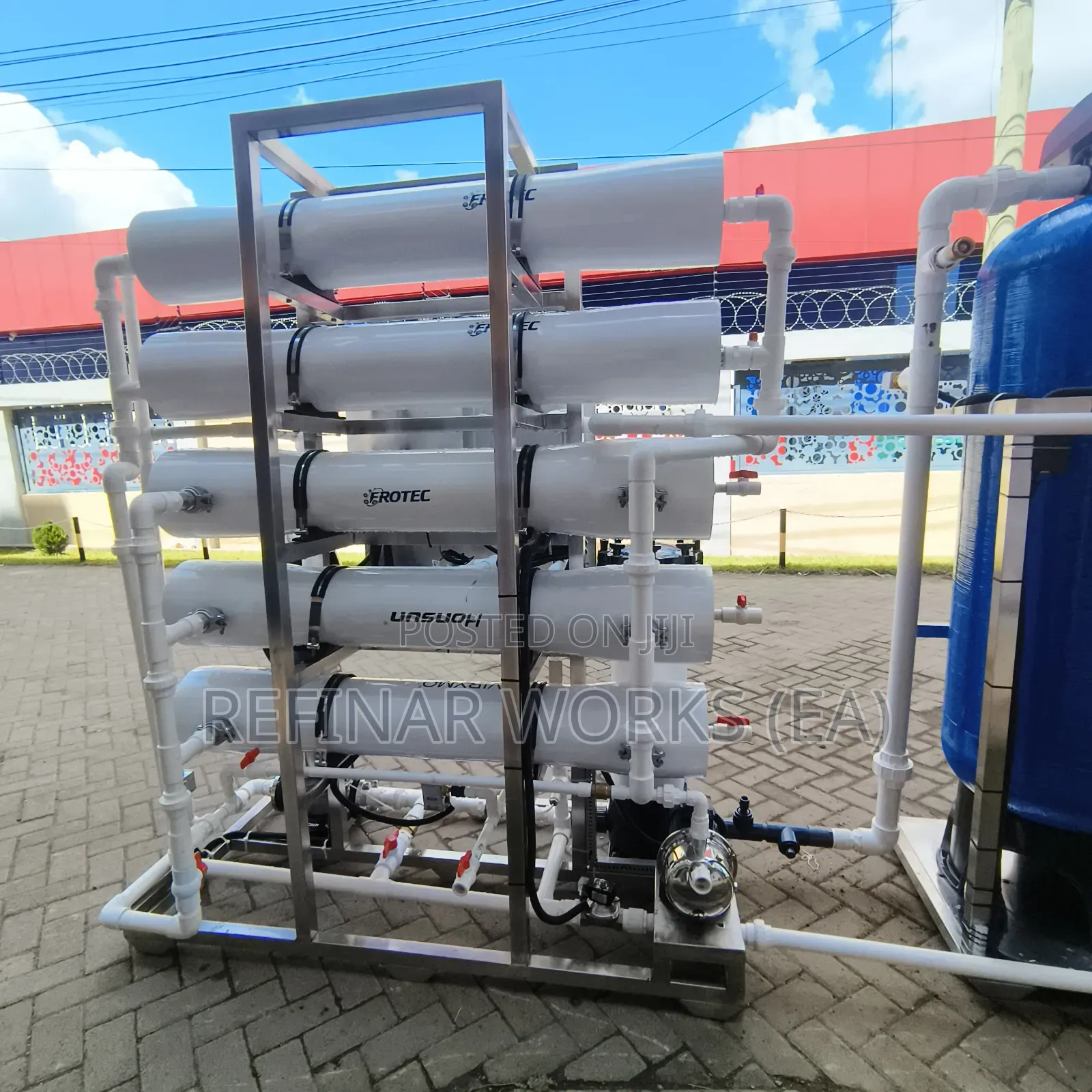 Reverse Osmosis Water Purification 2000lph – 10,000lph Fully Automated