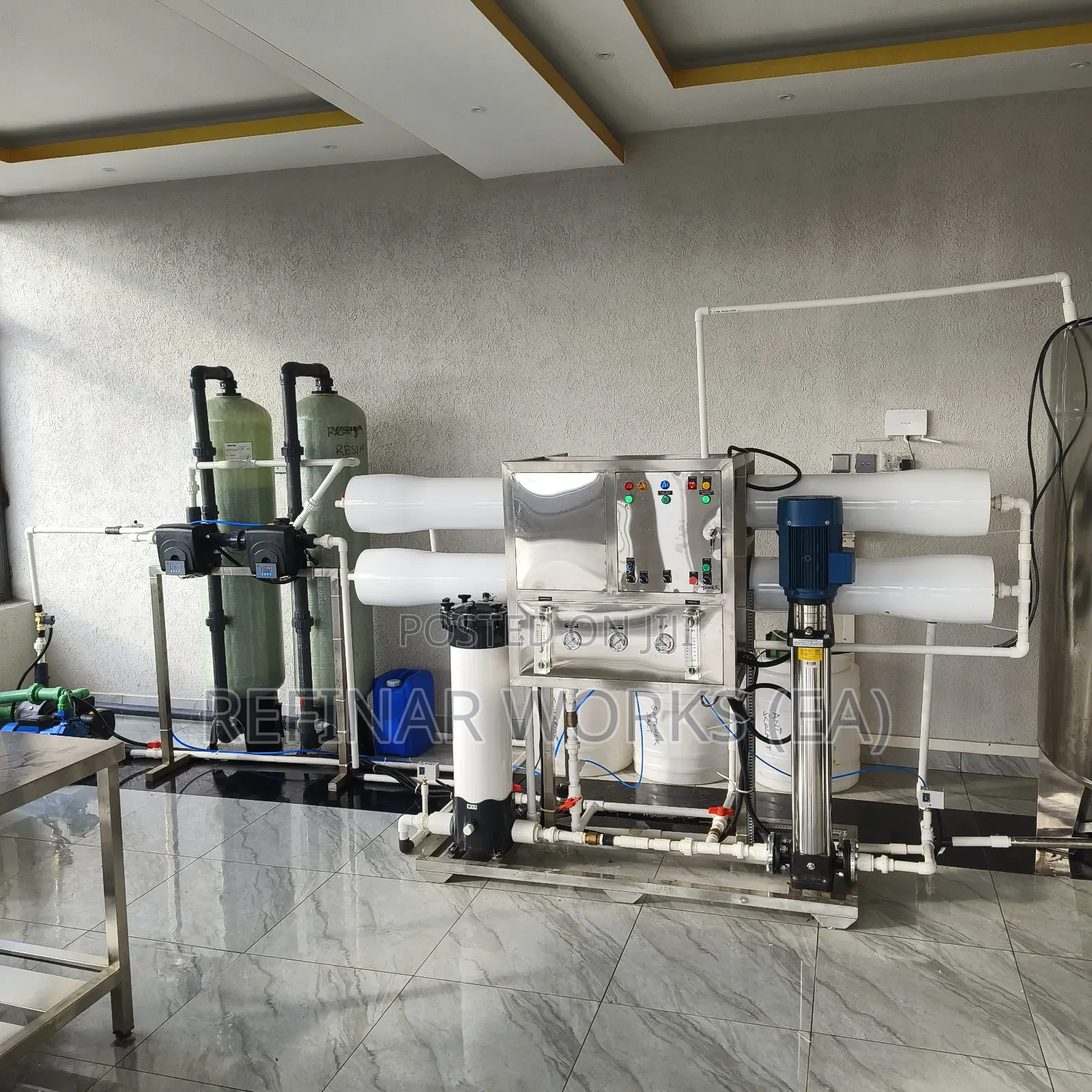 Reverse Osmosis Water Purification 2000lph – 10,000lph Fully Automated
