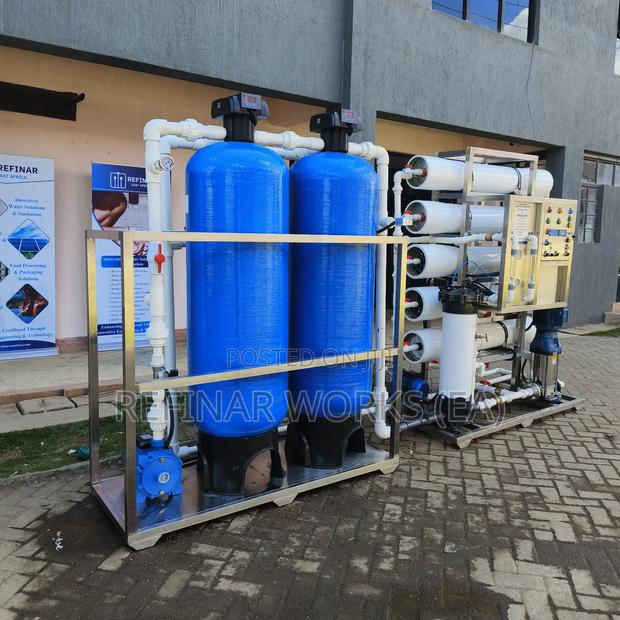 Reverse Osmosis Water Purification 2000lph – 10,000lph Fully Automated - main view