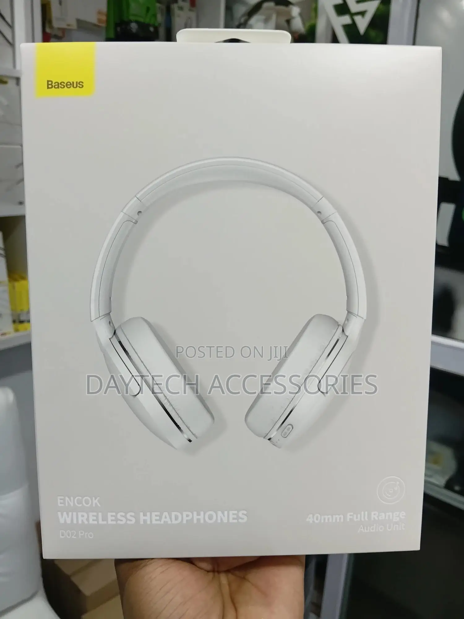 Baseus Encok Bluetooth Headphone Over Ear D02 Pro Wireless Headphone.