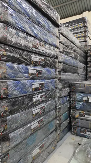 4x6ftx12in Fortress Premium Quilted Fibre Mattress + 2 Free Pillows