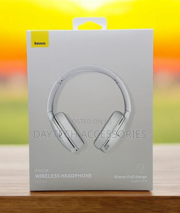 Baseus D02 Pro Bluetooth Headphone Stereo Wireless Headphones - main view