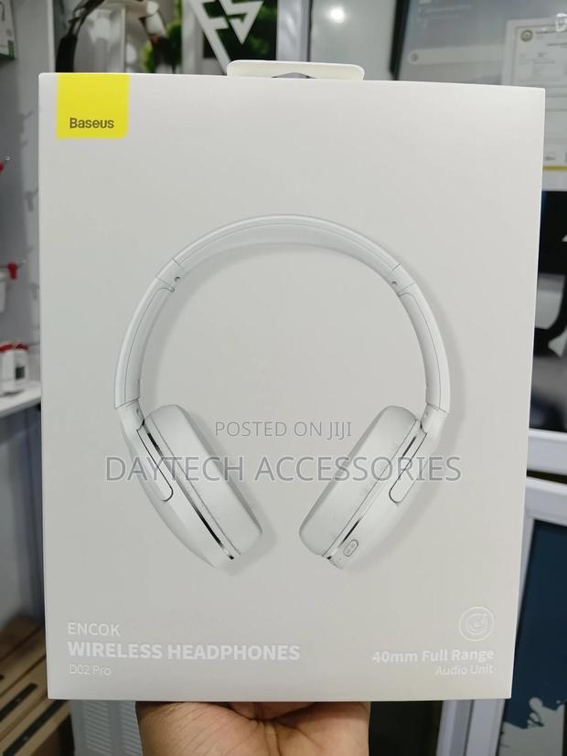 Baseus D02 Pro Bluetooth Headphone Stereo Wireless Headphones - thumbnail 2