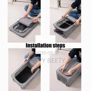 Foldable Zipped Closet Organizer