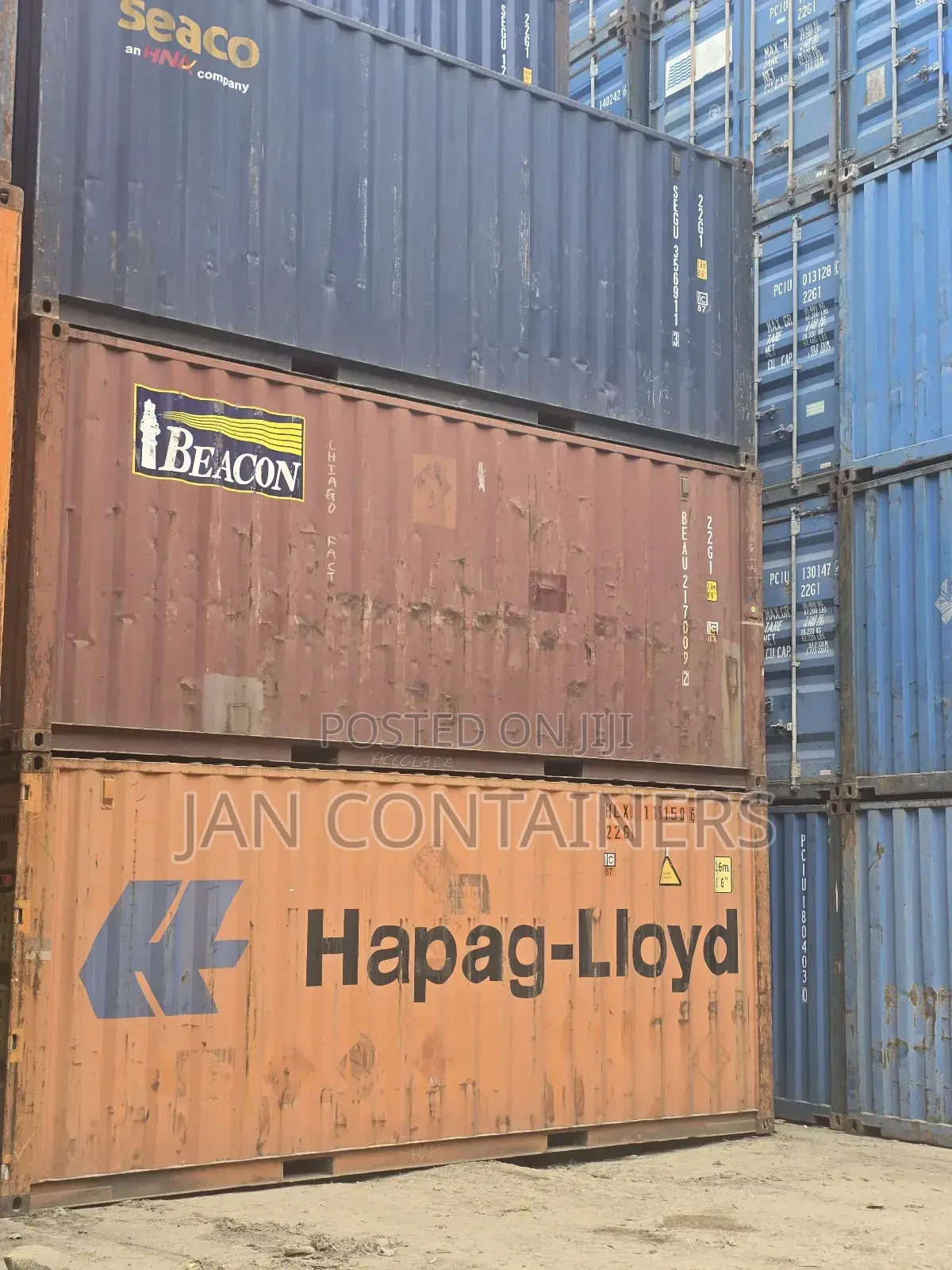 Empty Shipping Containers