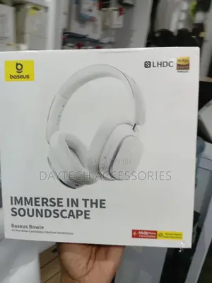 Baseus H1 Pro Wireless Headphones 40mm Dynamic Diaphragm - Black
