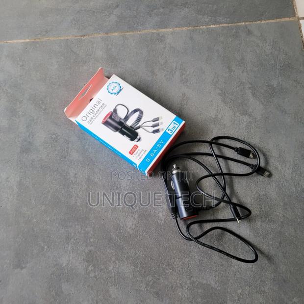 Universal 3 In 1 Car Charger