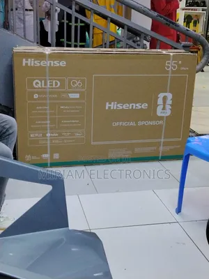 Hisense 55q6n,55" Inch Smart Tv Qled,Netflix/Youtube/Frameless