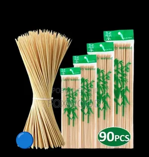 Barbecue BBQ Wooden Bamboo Skewers Sticks, "Mshikaki"
