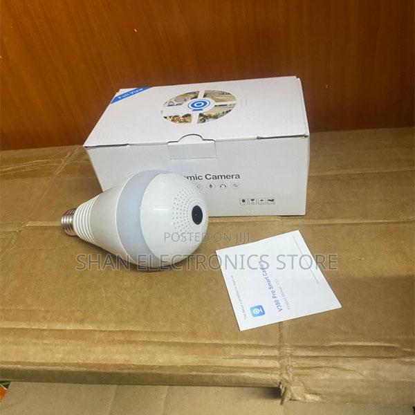 Wifi 360° Panoramic Bulb Camera Hd Surveillance Security Cam