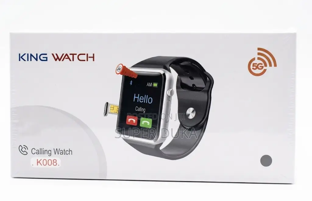 King Watch Smart Calling Watch – 5g/Sim Support Camera
