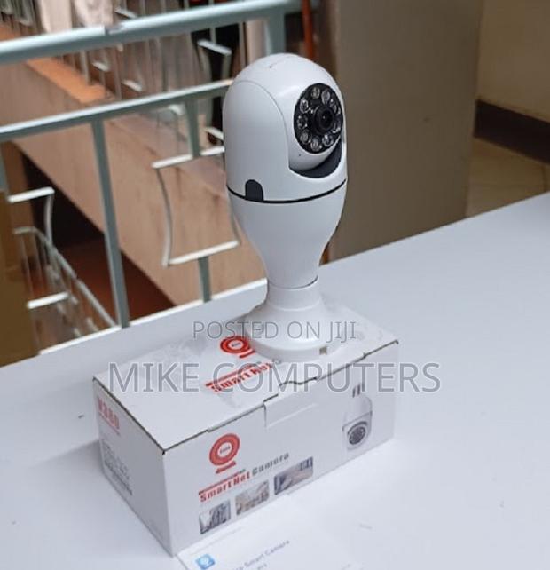 V380 Pro 2.0mp Smart Wireless Wifi Bulb Camera Night Vision Panoramic