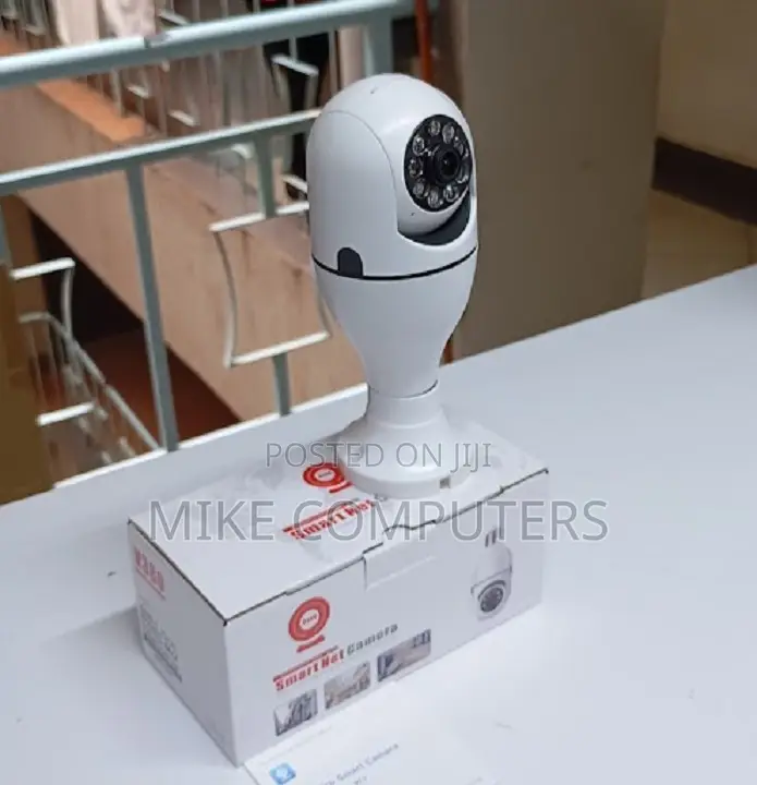 V380 Pro 2.0mp Smart Wireless Wifi Bulb Camera Night Vision Panoramic