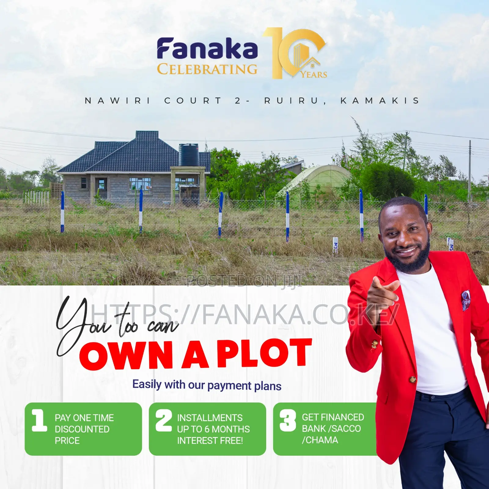 Afforable Plots for Sale: Ruiru-Kamakis *Jw