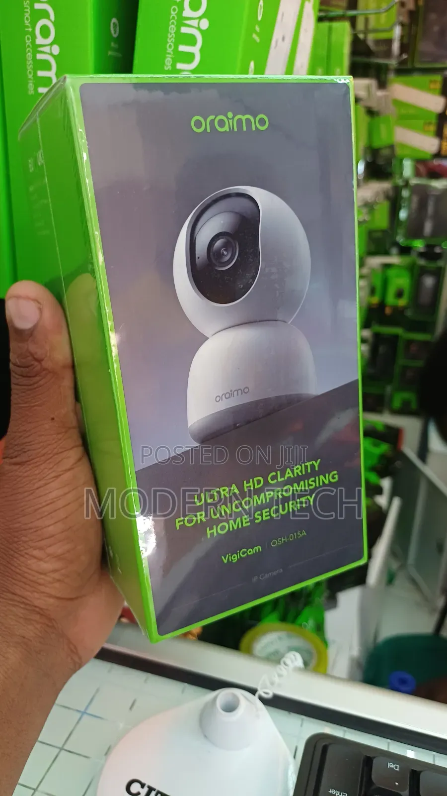 Oraimo Vigicam 3mp Ultra Hd Night Vision Ip Camera