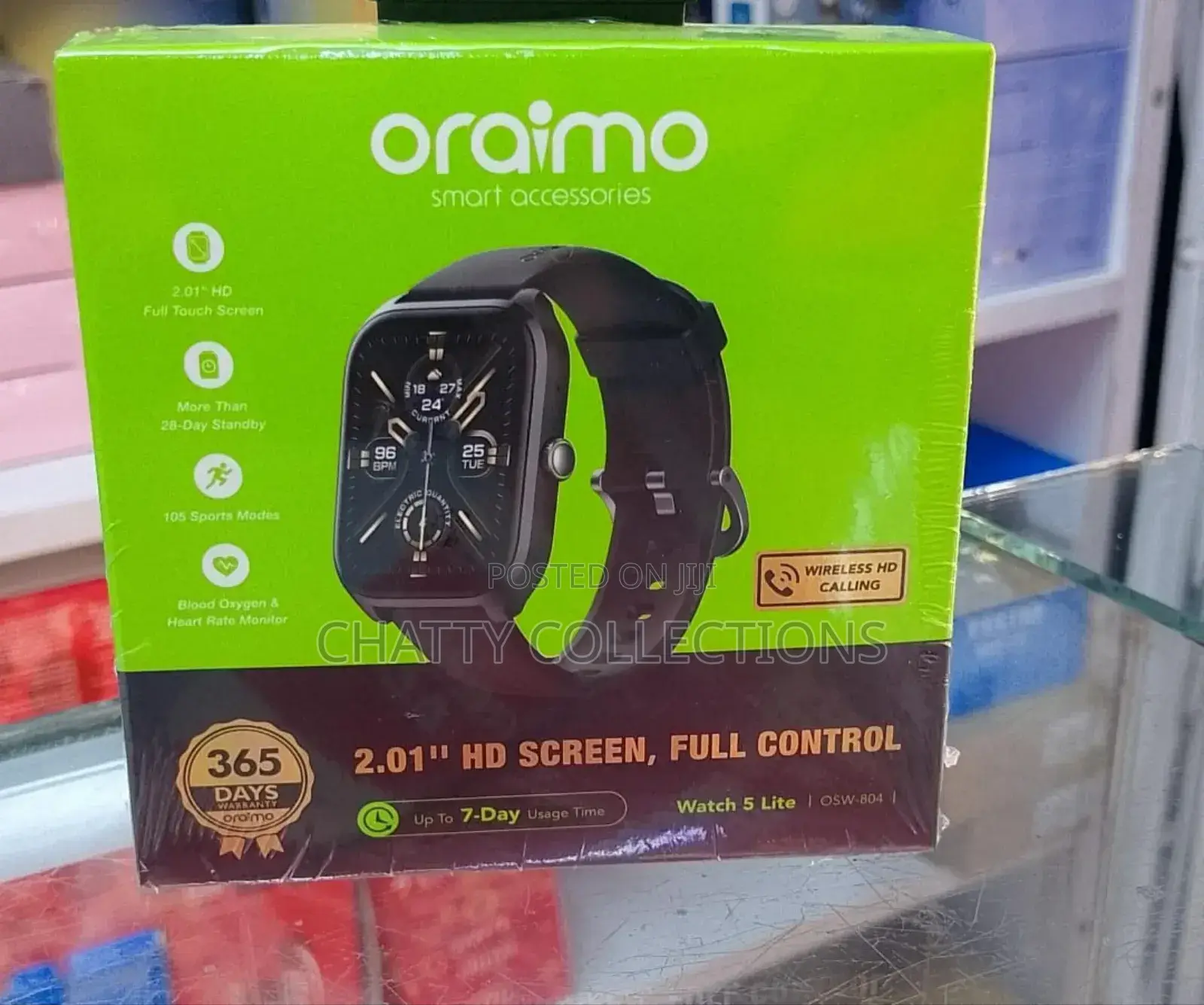 Unisex Oraimo Watch 5 Smart Watch