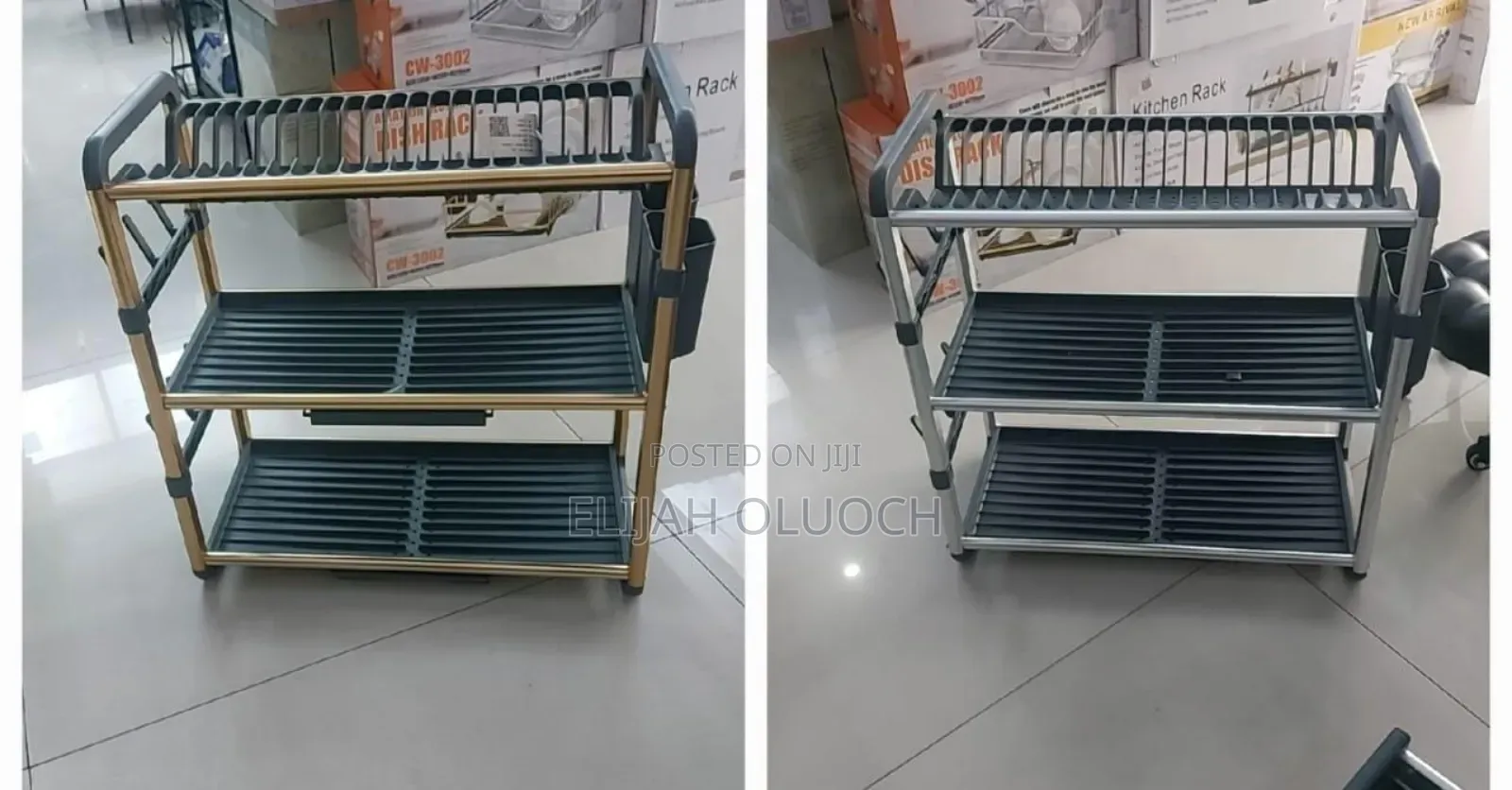*Premium Quality 3tier Aluminium Dish Drainer*