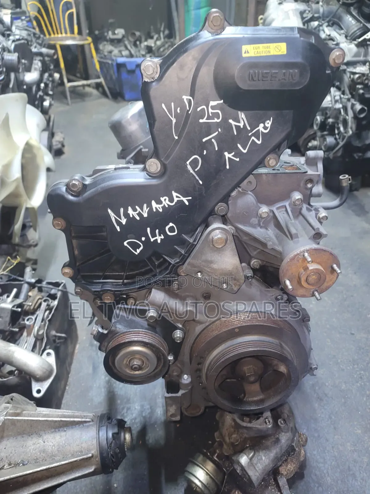 Nissan Navara Half Engine Block