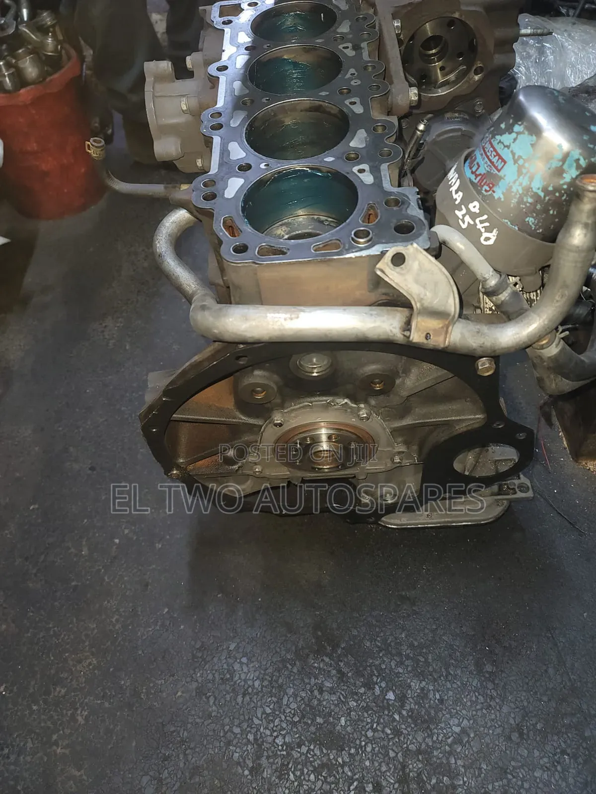 Nissan Navara Half Engine Block