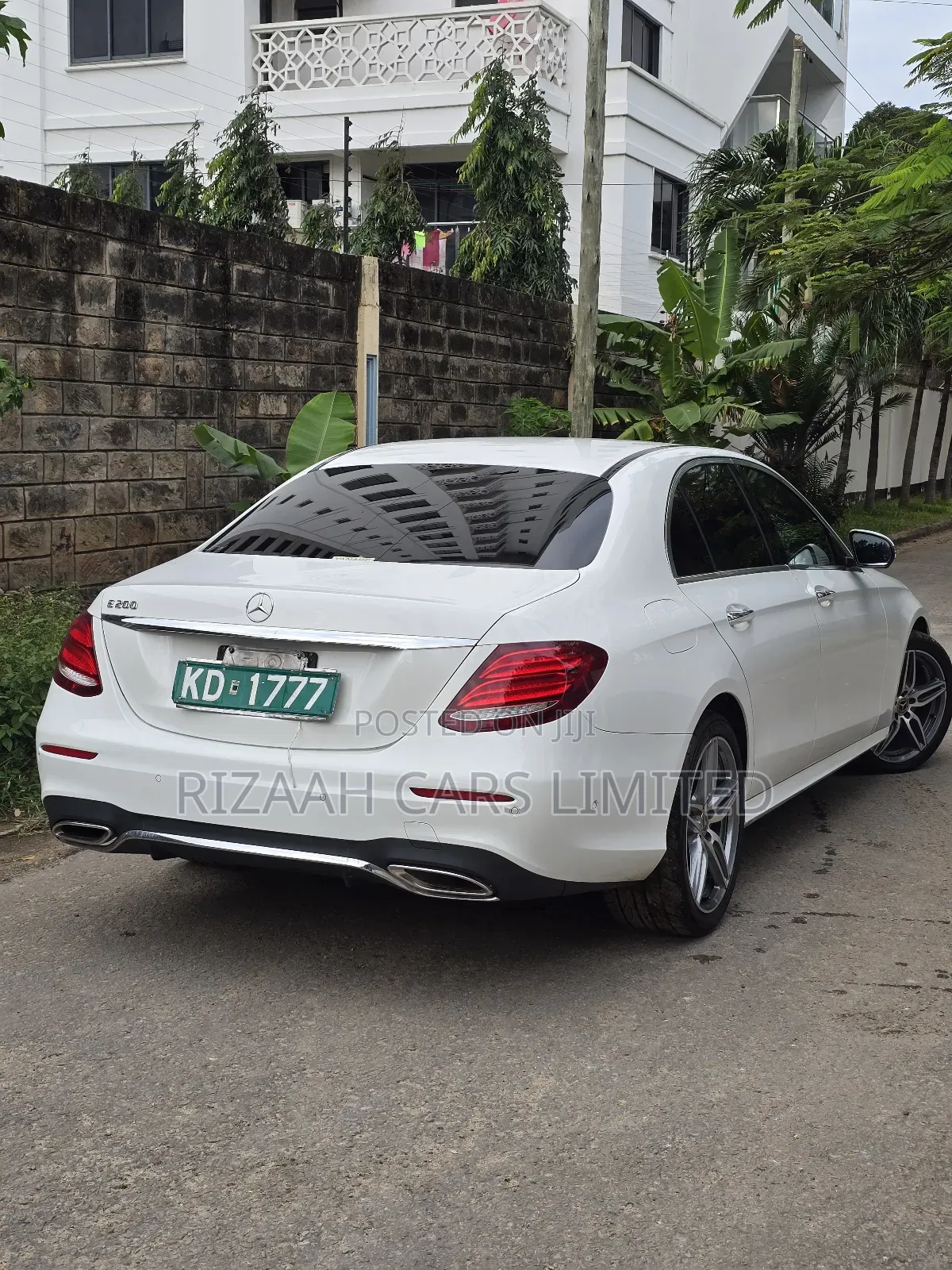 Mercedes-Benz E200 2018 White