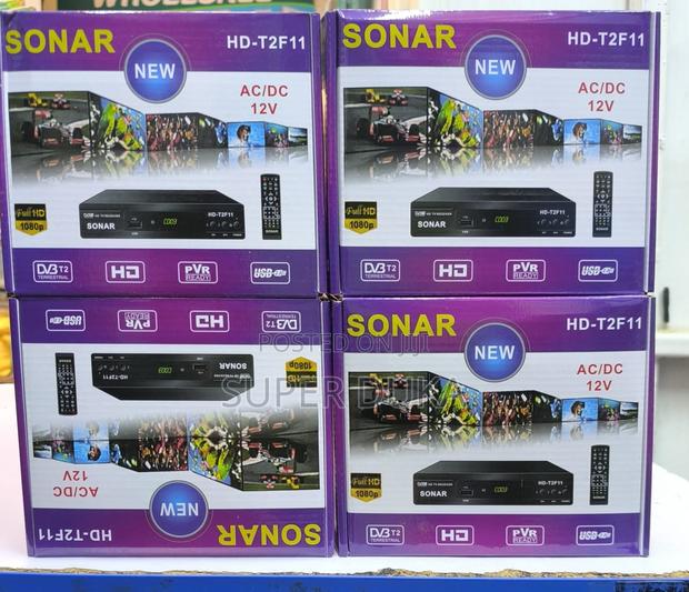 Sonar Hd-T2f11 Digital Tv Decoder – Free-to-Air Full Hd Ac/Dc - thumbnail 2