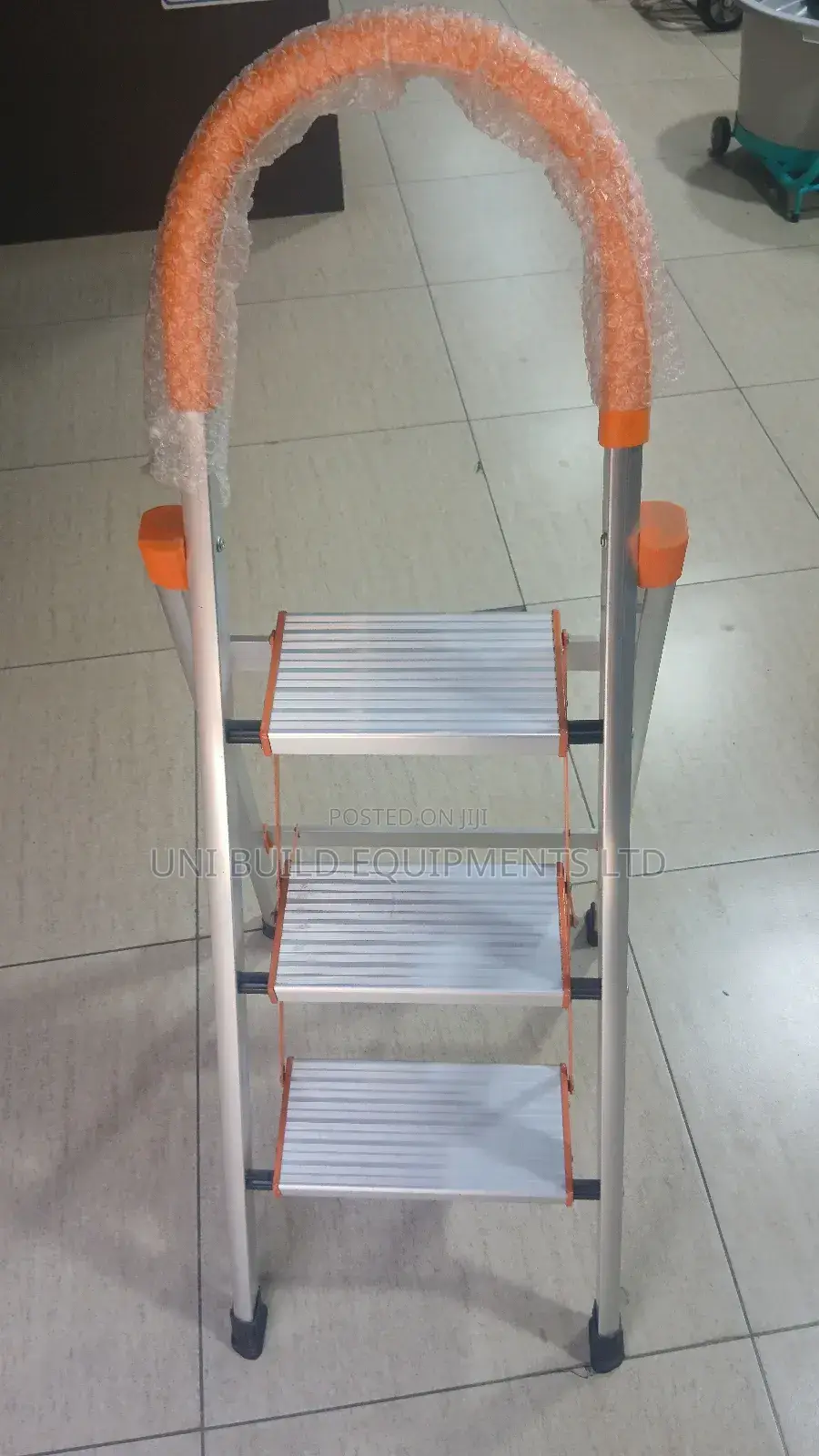 3 Steps Dtype Aluminium Household Ladder