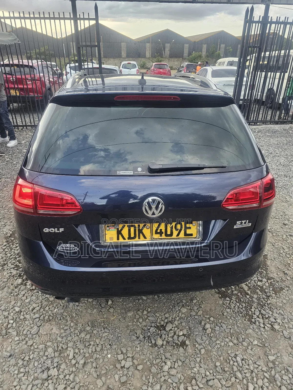 Volkswagen Golf 2015 Blue