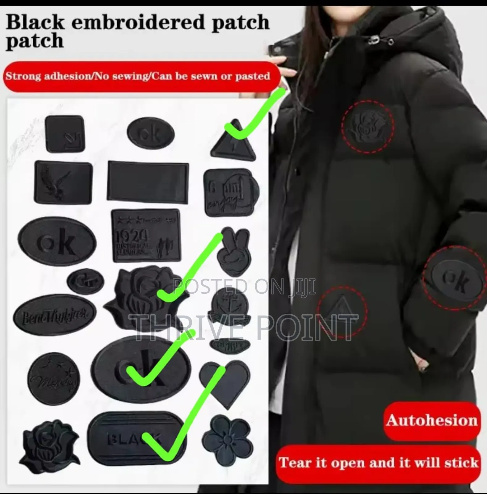 Self Adhesive Clothes Patches