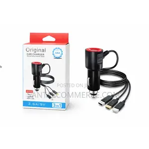 3-in-1 Car Charger (A903)