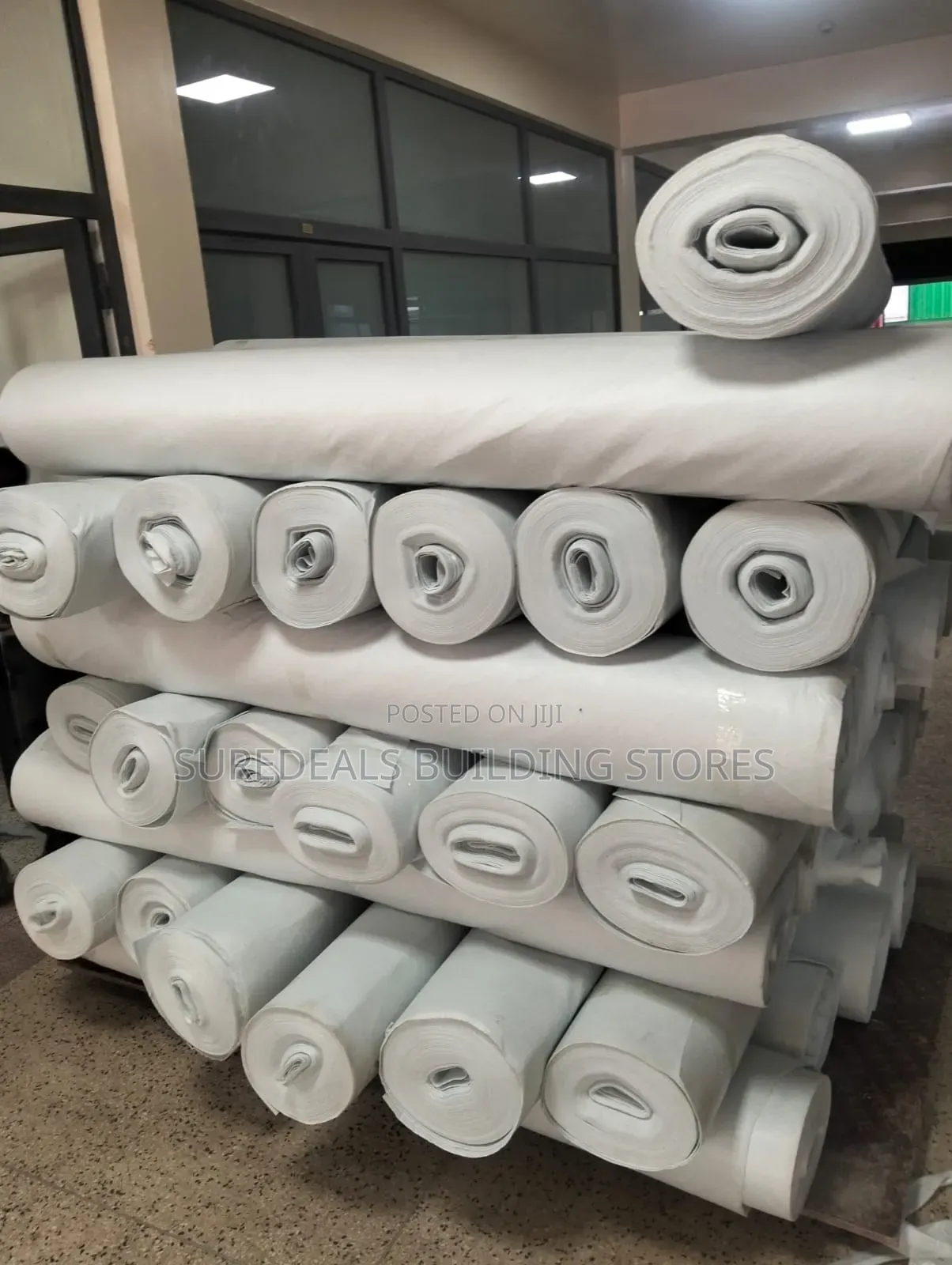 A Roll of Non-Woven Geotextile Fabric Membrane