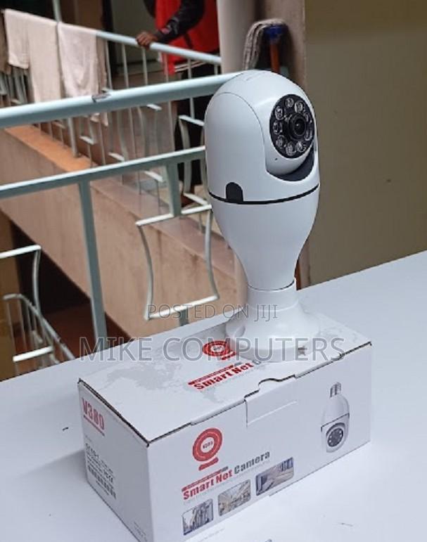 Smart CCTV Wifi Bulb Security Camera With PTZ
